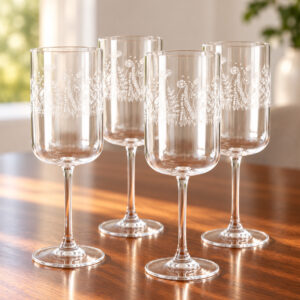 Wine Glasses | Wildflowers | Le Petit Fleurs Sauvages (Set of 4)